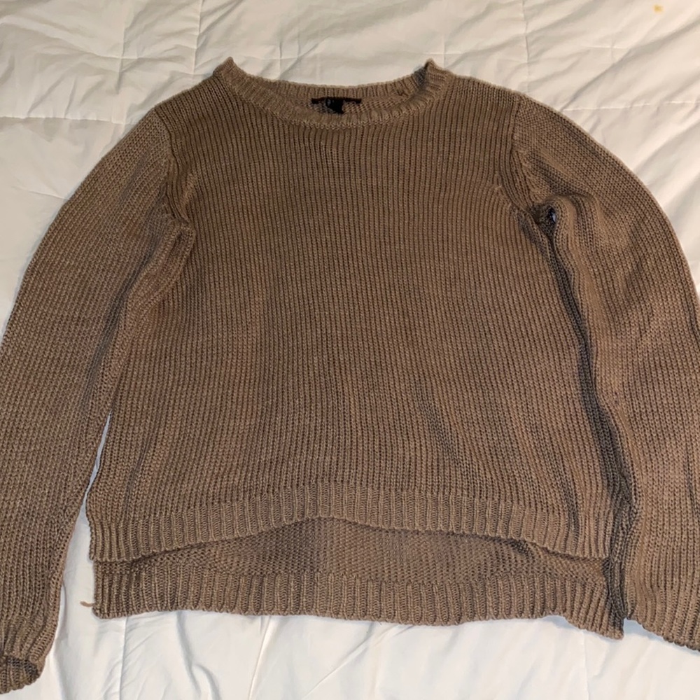 Brown Forever 21 Knitted Sweater